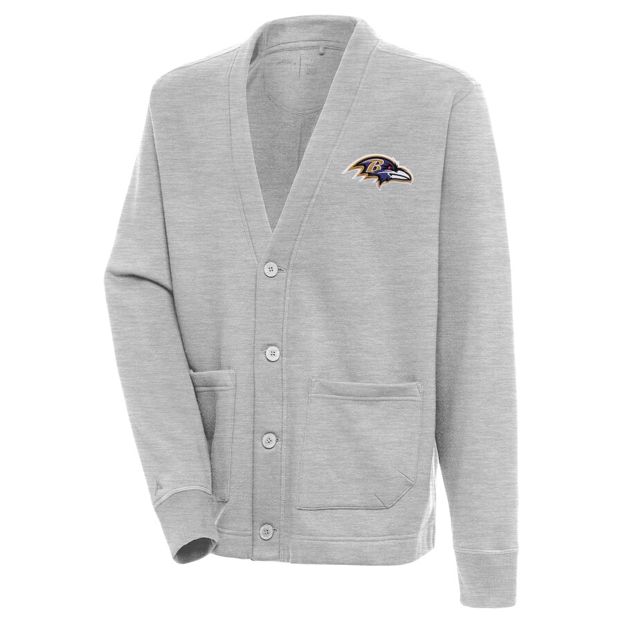 

Кардиган Antigua Baltimore Ravens, серый