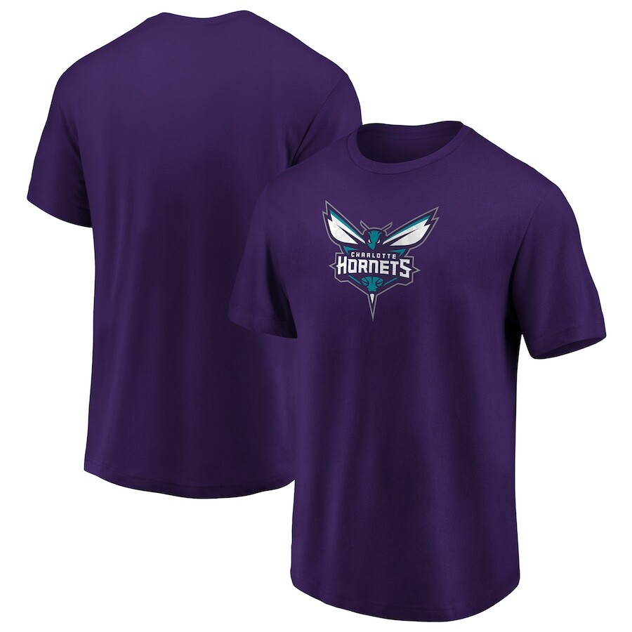 

Футболка с коротким рукавом Fanatics Branded Charlotte Hornets, фиолетовый