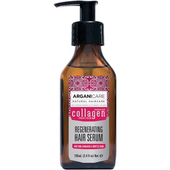 

Регенерирующая сыворотка для тонких и ломких волос, 100 мл Arganicare, Collagen