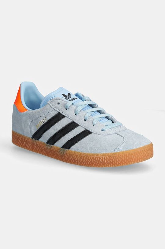 

Детские кожаные кроссовки GAZELLE adidas Originals, синий