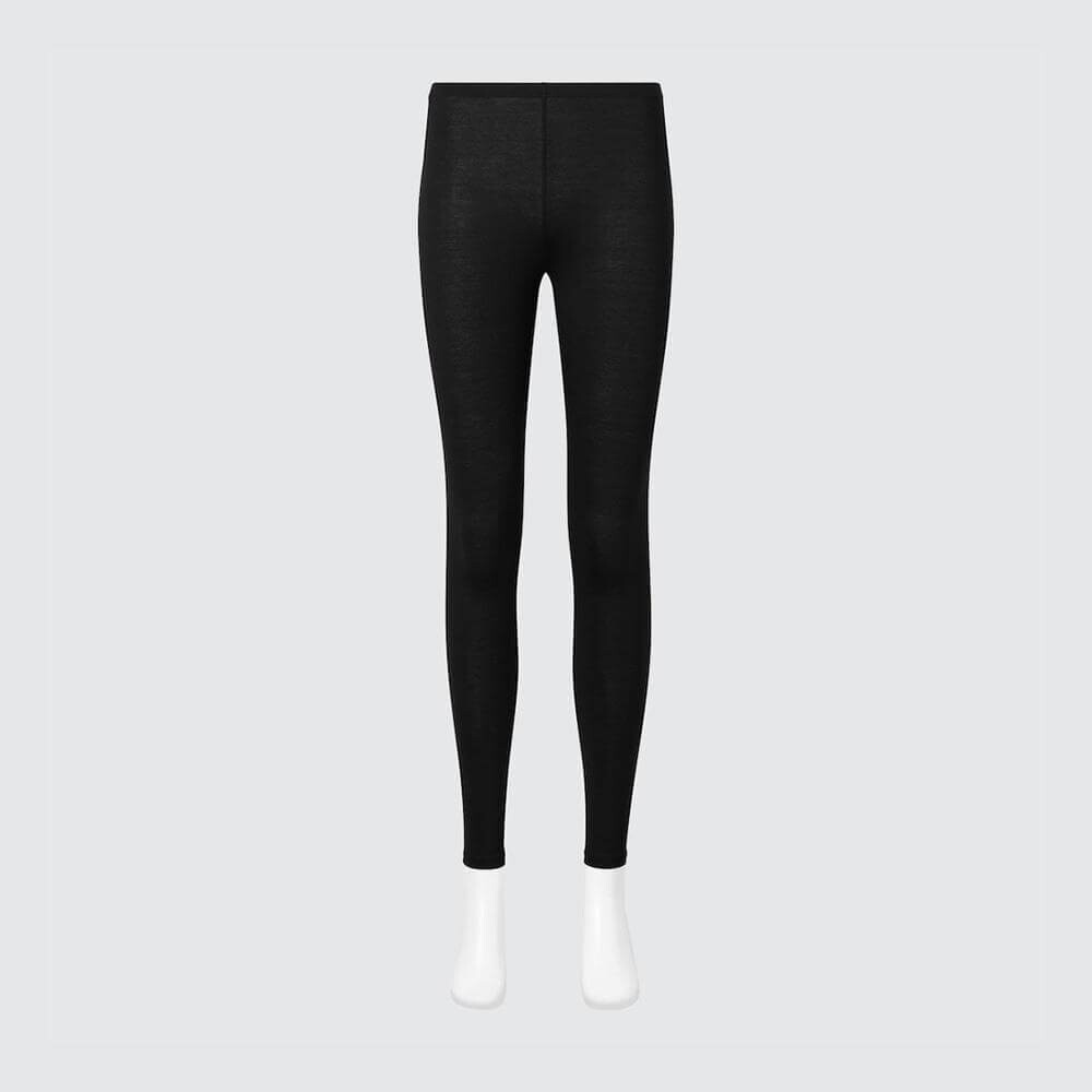 

Теплые леггинсы Uniqlo Heattech, черный