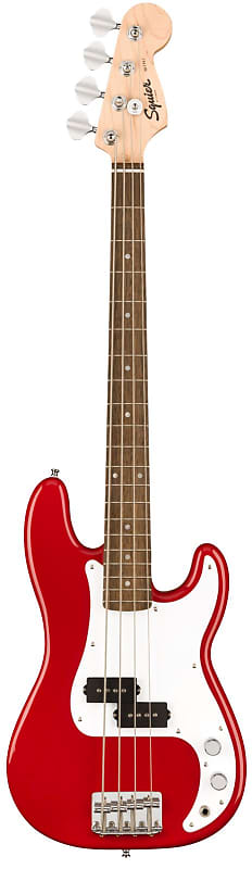 Гитара Squier Mini P Bass, Laurel Fingerboard - Dakota Red