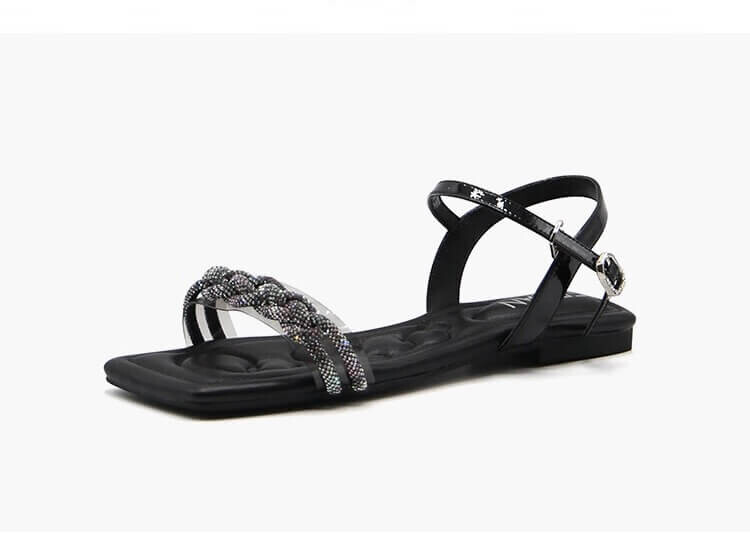 

Сандалии Eblan Flat Heel (размер 38), черный