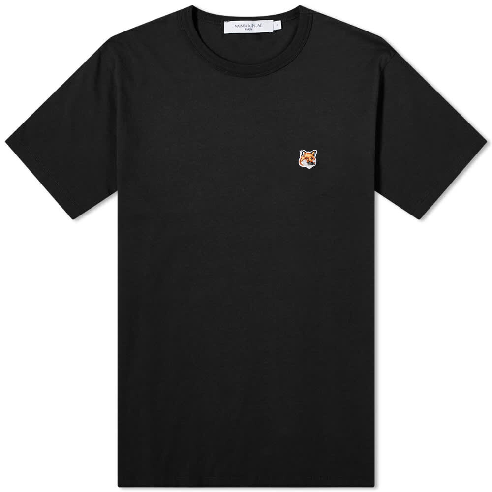 

Футболка Maison Kitsuné Fox Head Patch Classic Tee, Черный