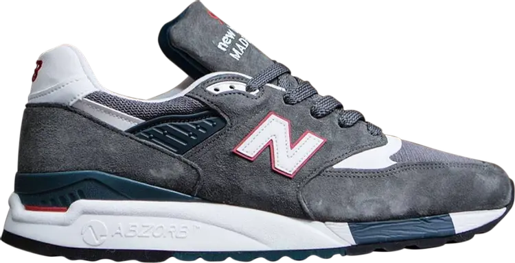 

Кроссовки New Balance 998 Classic 'Grey Navy White', зеленый