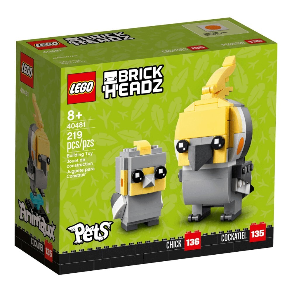 

Конструктор LEGO BrickHeadz 40481 Австралийский попугайчик