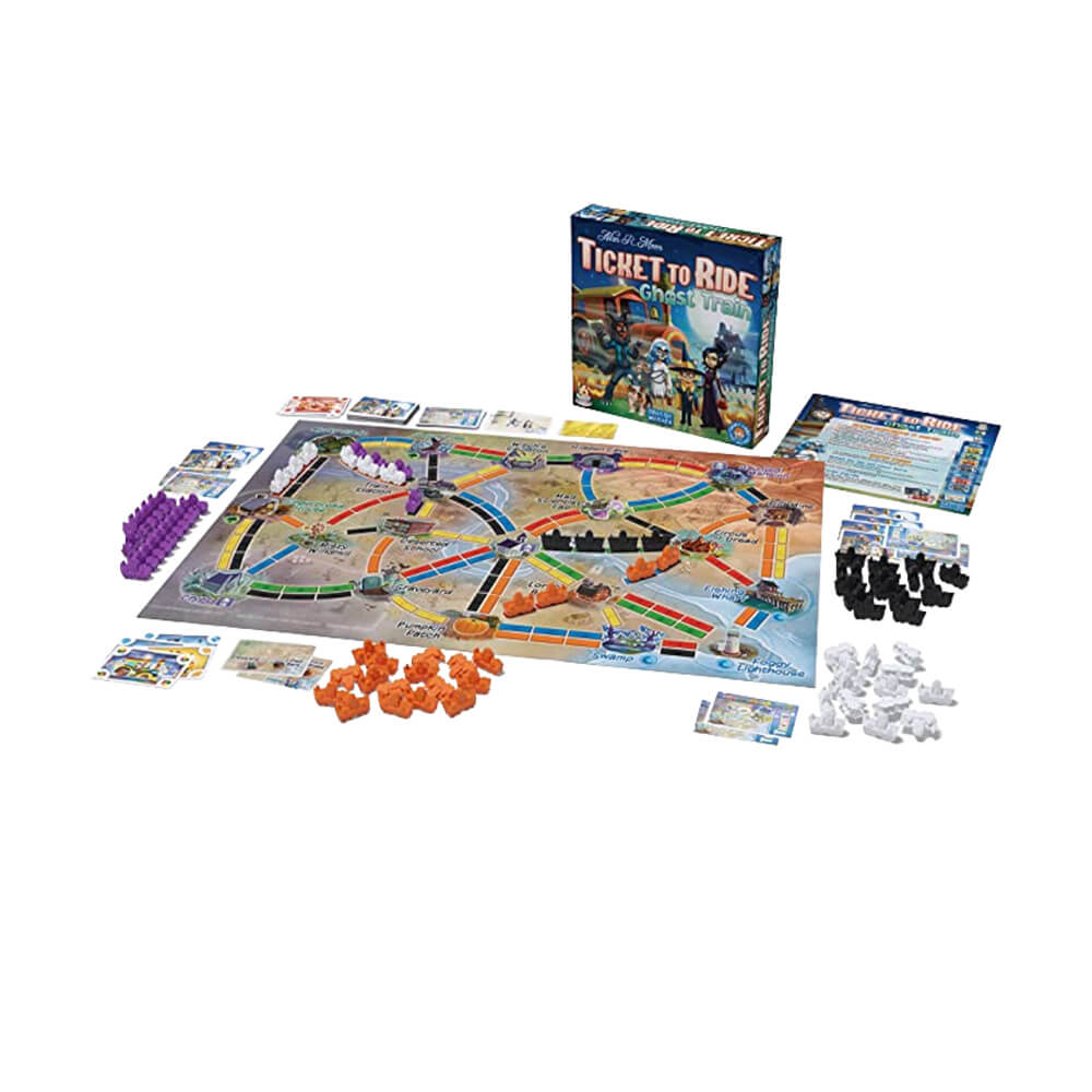 Настольная игра Days of Wonder: Ticket to Ride Ghost Train – купить с  доставкой из-за рубежа через платформу «CDEK.Shopping»