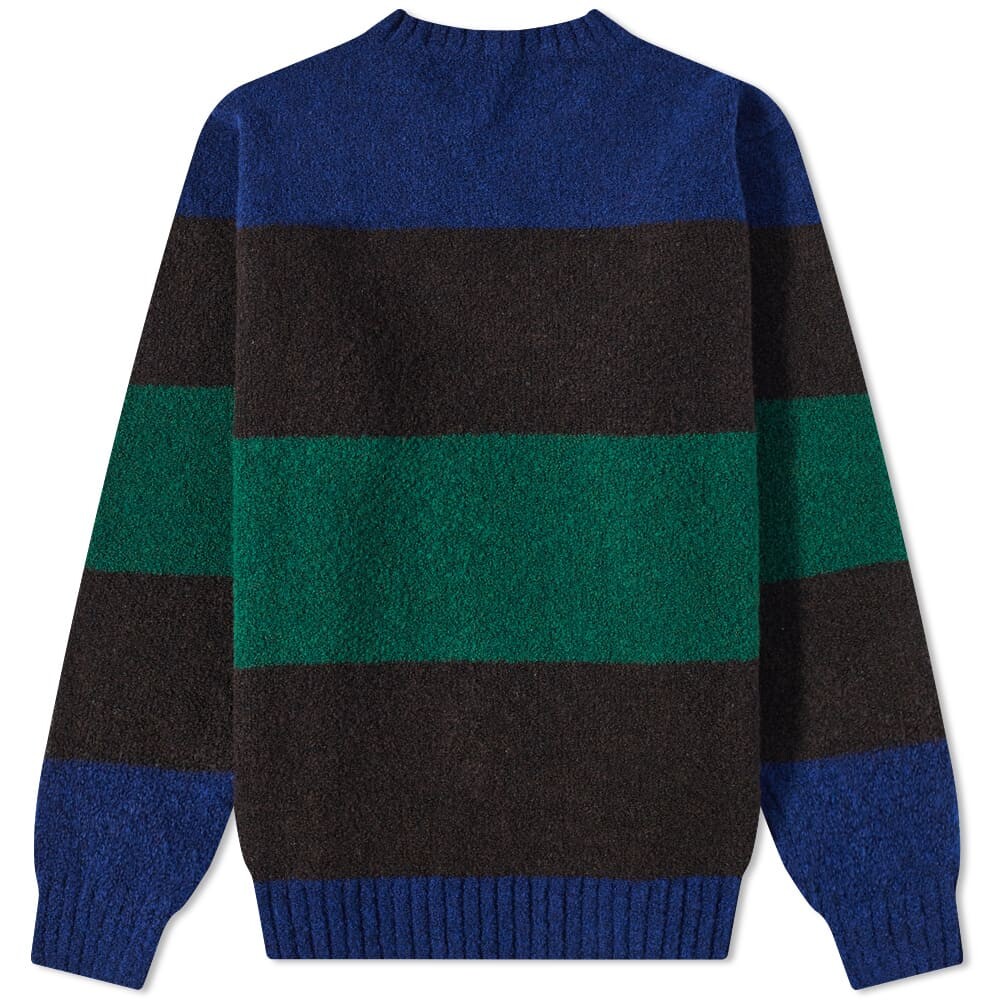 

Джемпер Country Of Origin Eskimo Fleece Stripe Crew Knit, Черный