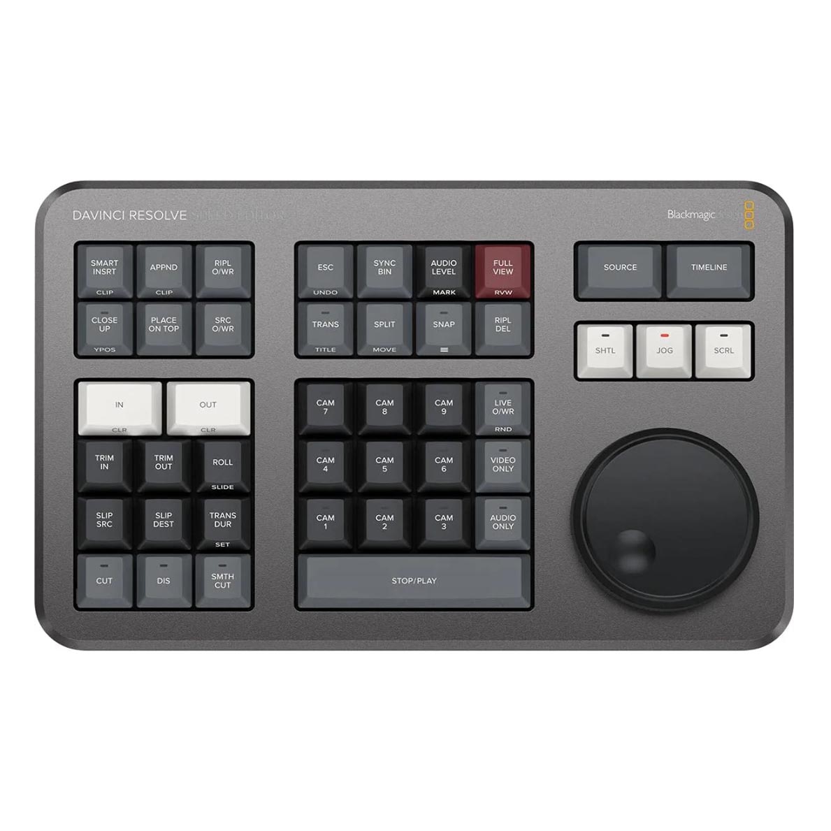 Монтажная клавиатура Blackmagic Design DaVinci Resolve Speed Editor, серый