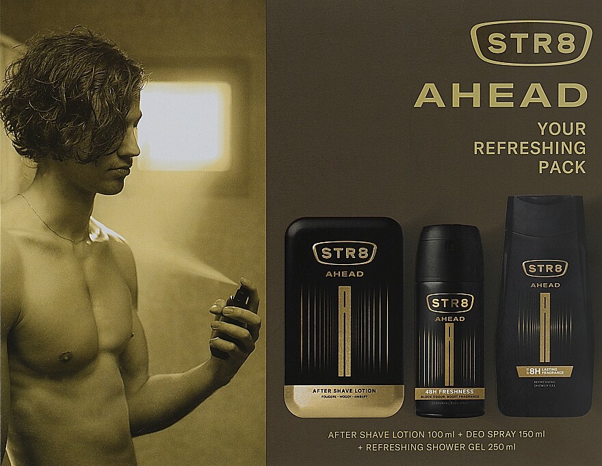 

Парфюмерный набор по уходу за телом для мужчин STR8 Ahead