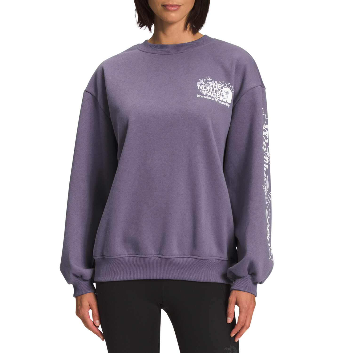

The North Face IWD Oversized Crew — женские, lunar slate