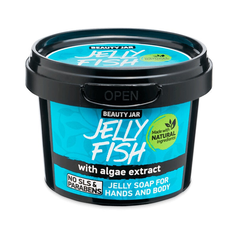 

BEAUTY JAR Гелевое мыло Jelly Fish для рук и тела с экстрактом водорослей 130г