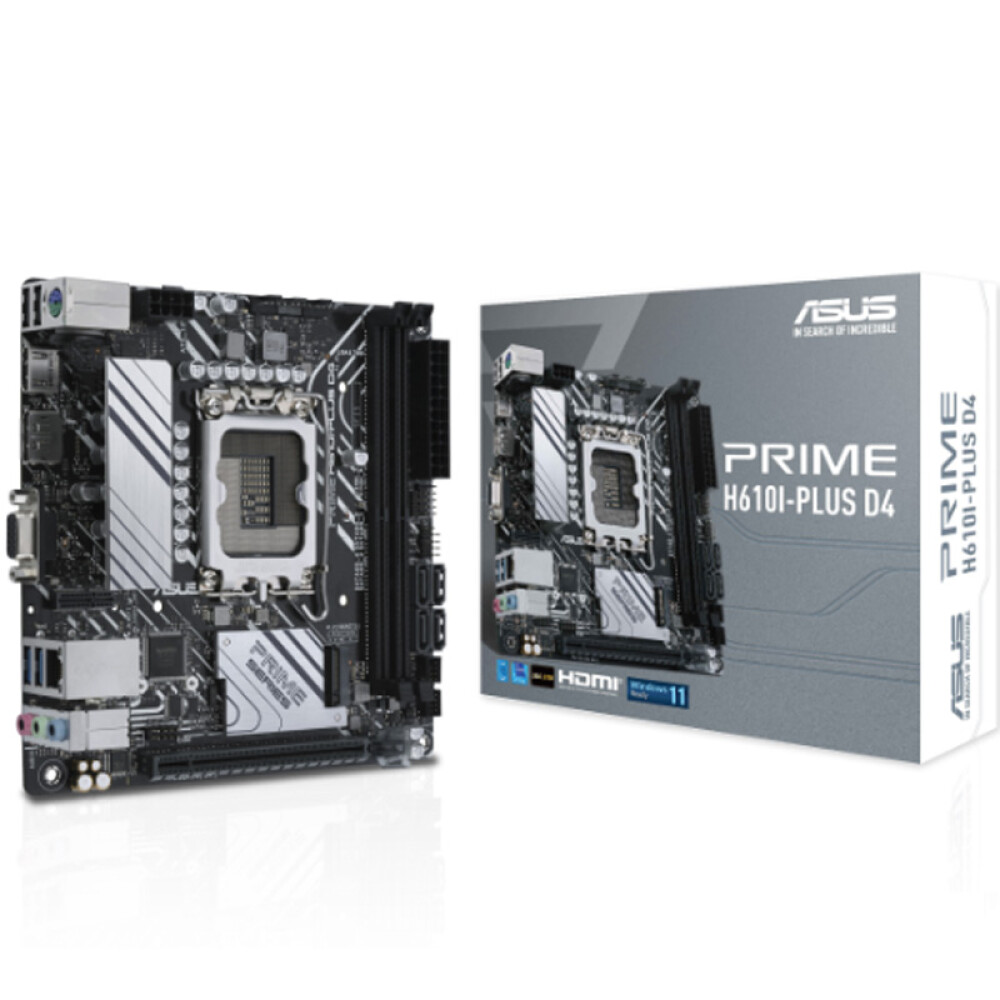 Материнская плата Asus PRIME H610I-PLUS D4 Mini-ITX