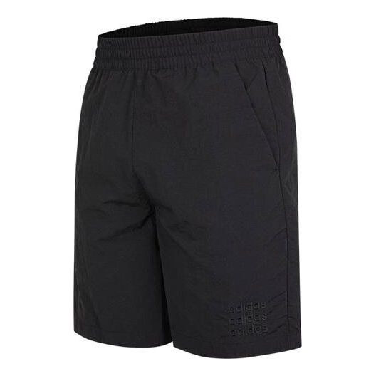 

Шорты Adidas neo Side Large Logo Athleisure Casual Sports Black, Черный