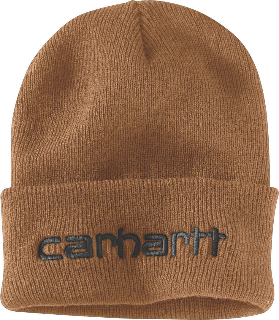 Шапка Carhartt Teller, коричневый шапка demix коричневый размер без размера
