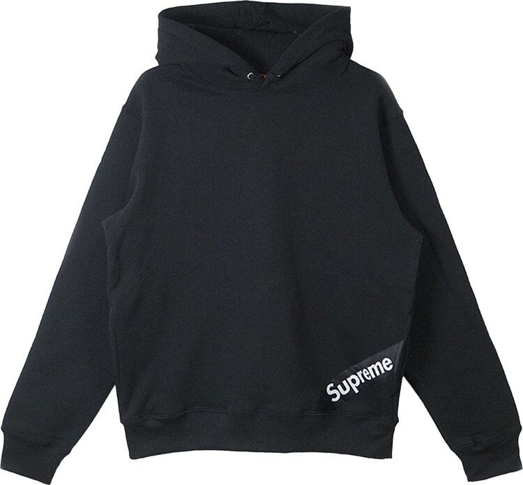 Supreme corner label hoodie sale