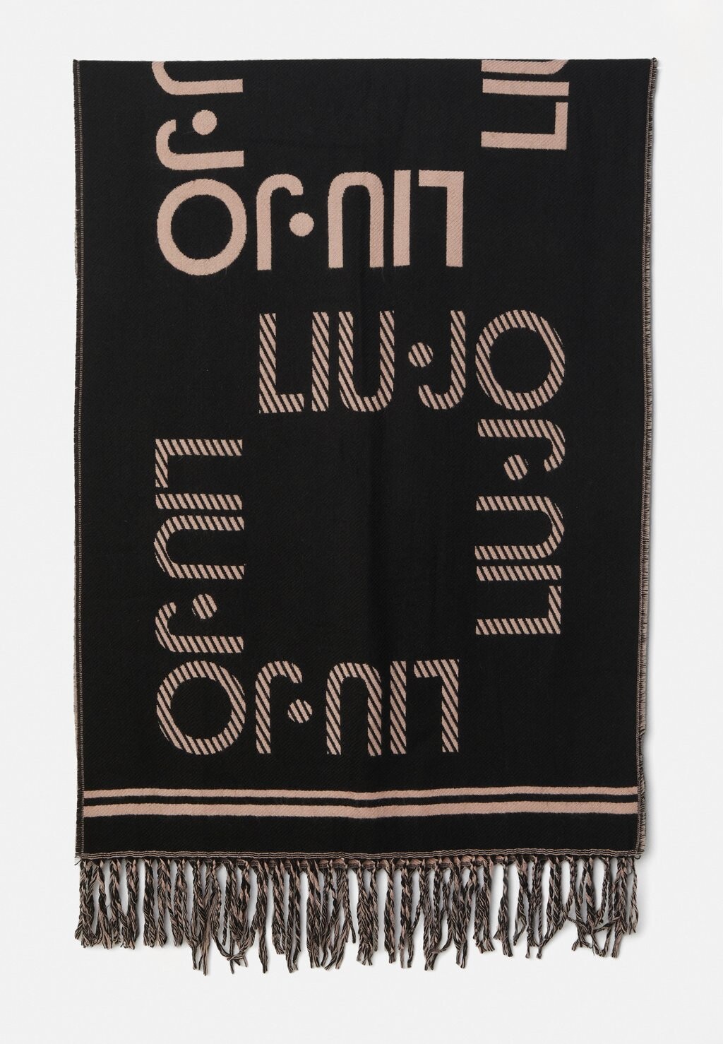 

Шарф STOLA MONOGRAM LIU JO, черный