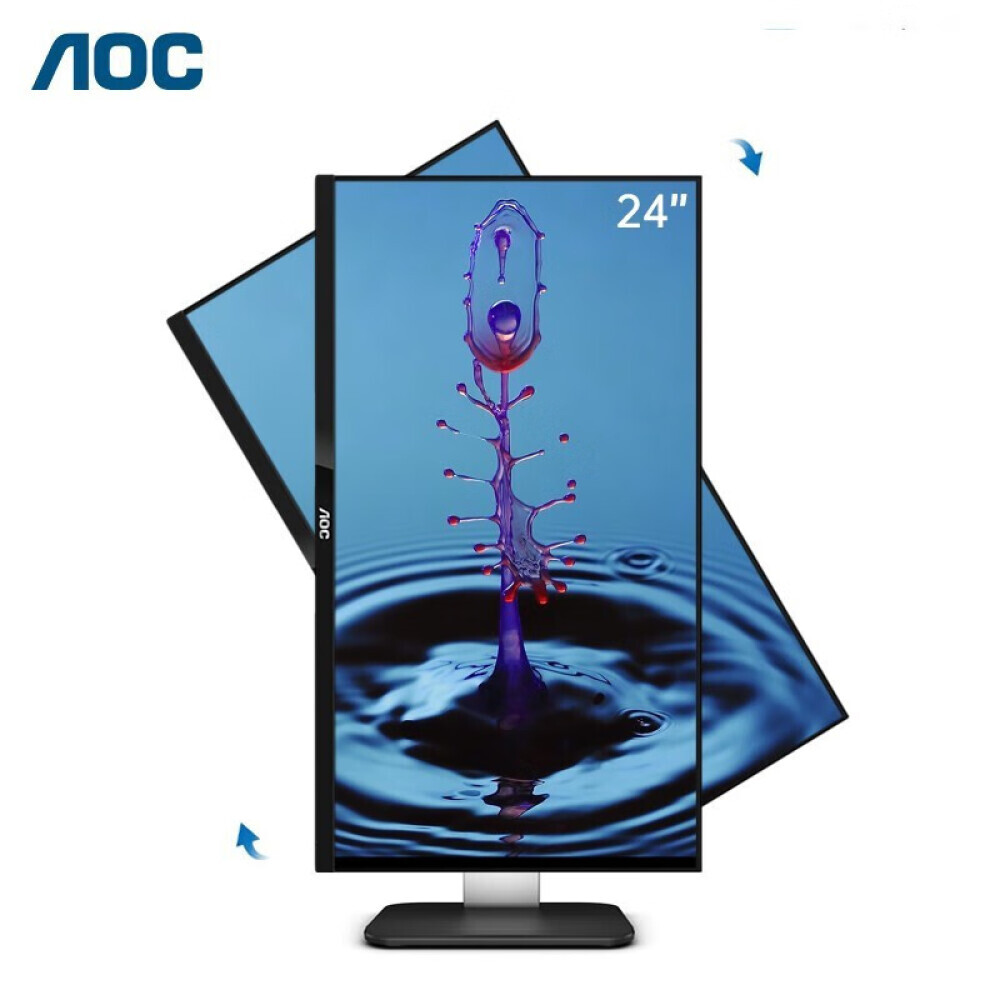 

Монитор AOC Q24P1U 23,8" IPS с вращающимся экраном