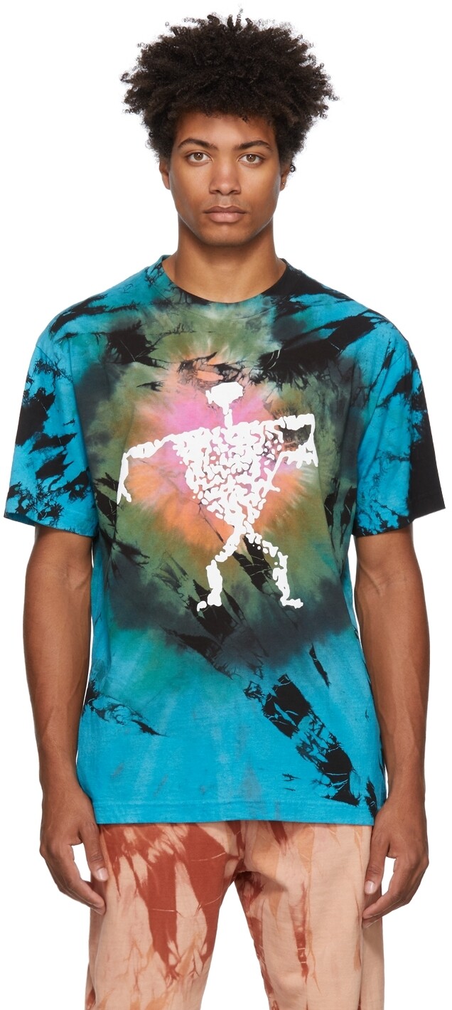 

Футболка Tie-Dye Stone Man Come Back as a Flower