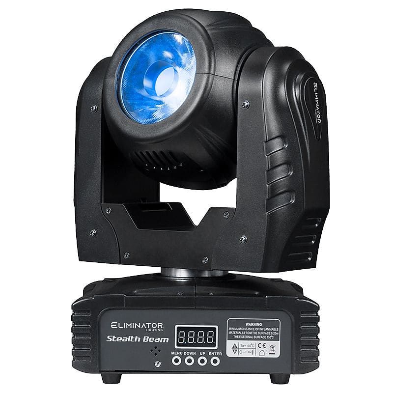 Eliminator STEALTHBEAMLight 60W LED Beam Moving Head American DJ rgbw 4in1 9x12w triangle spider led beam moving head light colorful led beam moving head lights with great effect for party