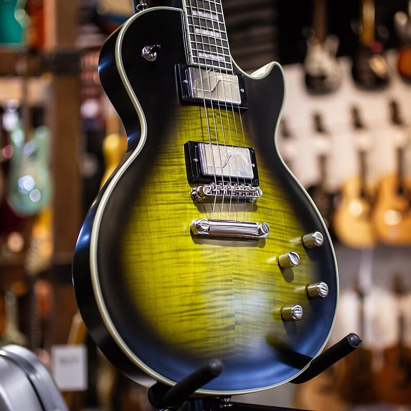

Электрогитара Epiphone Les Paul Prophecy - Olive Tiger Aged Gloss