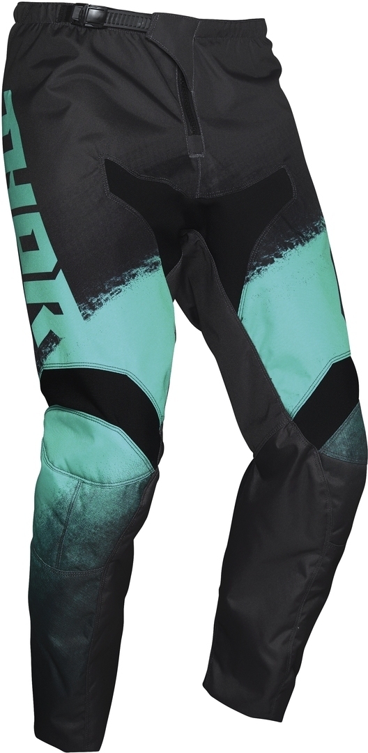 Брюки Thor Sector Vapor для мотокросса, зеленый/темно - серый брюки uniqlo brushed jersey темно зеленый