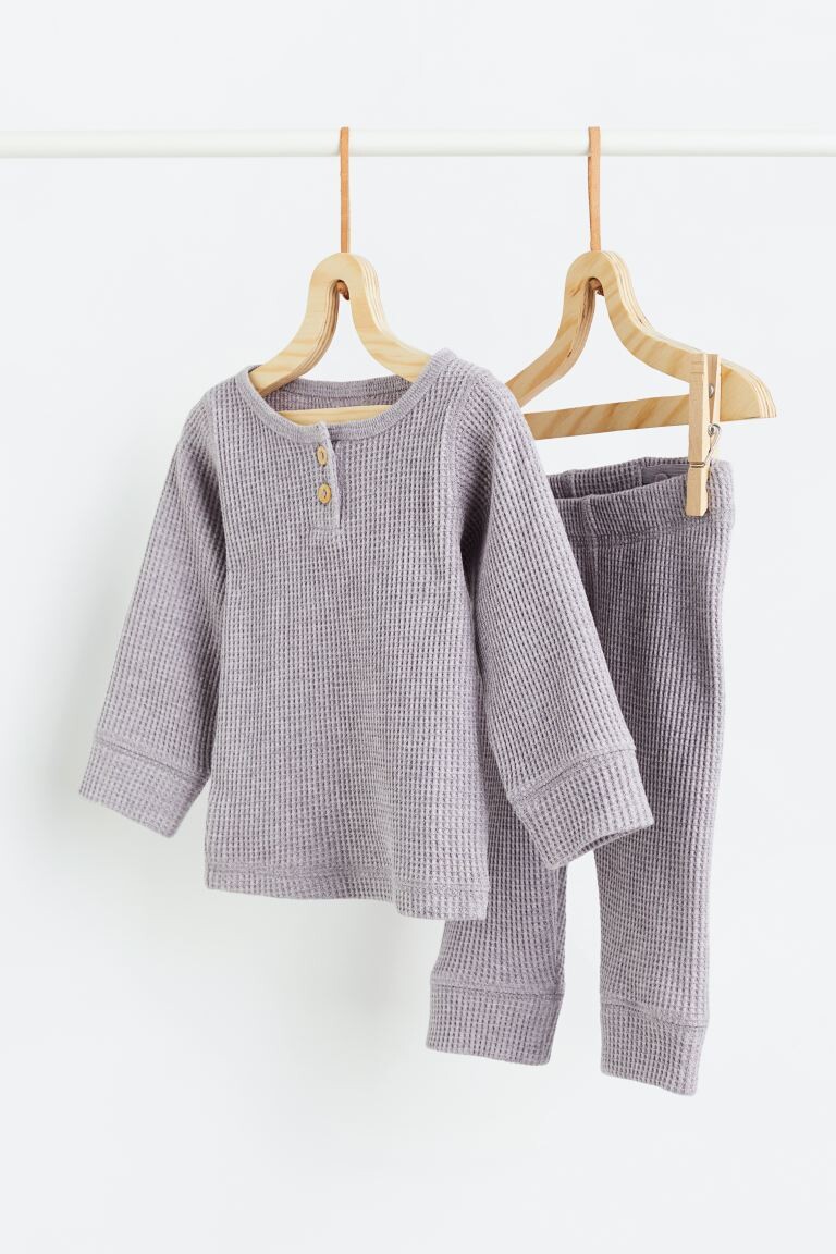 

Вафельный набор H&M, лиловые