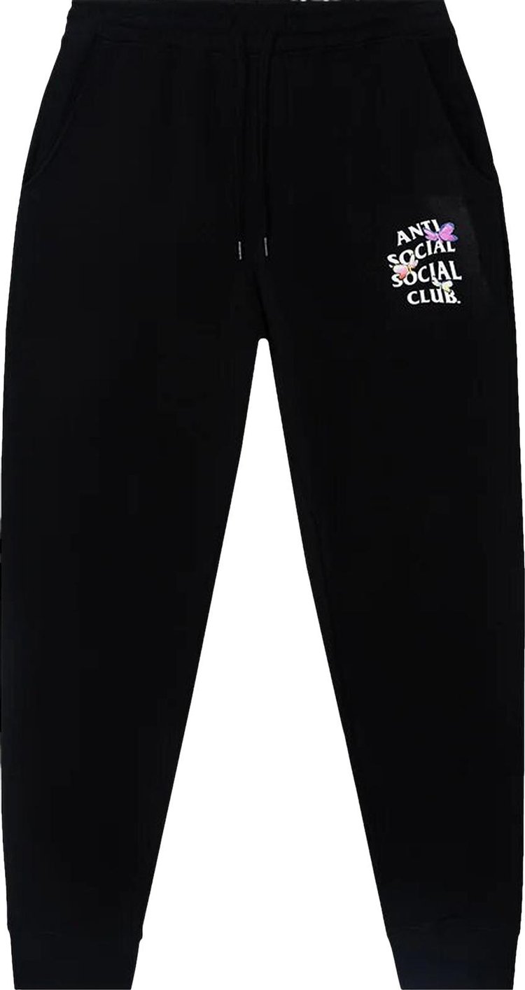 Спортивные брюки Anti Social Social Club Shell Shock Sweatpants 'Black', черный