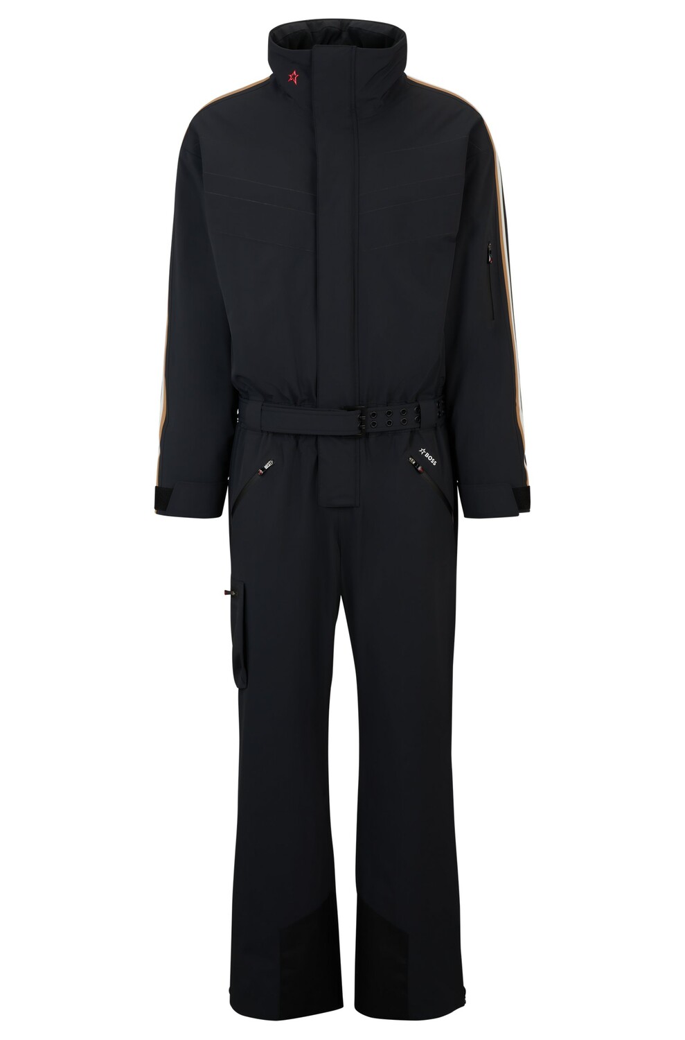 Лыжный костюм Boss Boss X Perfect Moment Branded Ski Suit With Stripes, черный
