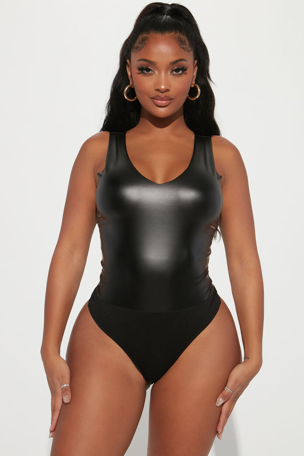 

Боди Fashion Nova JK13937, черный
