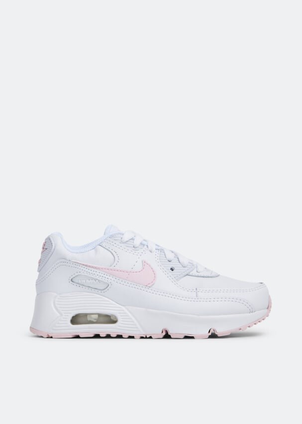 

Детские кроссовки Nike Air Max 90 LTR, белый/светло-розовый