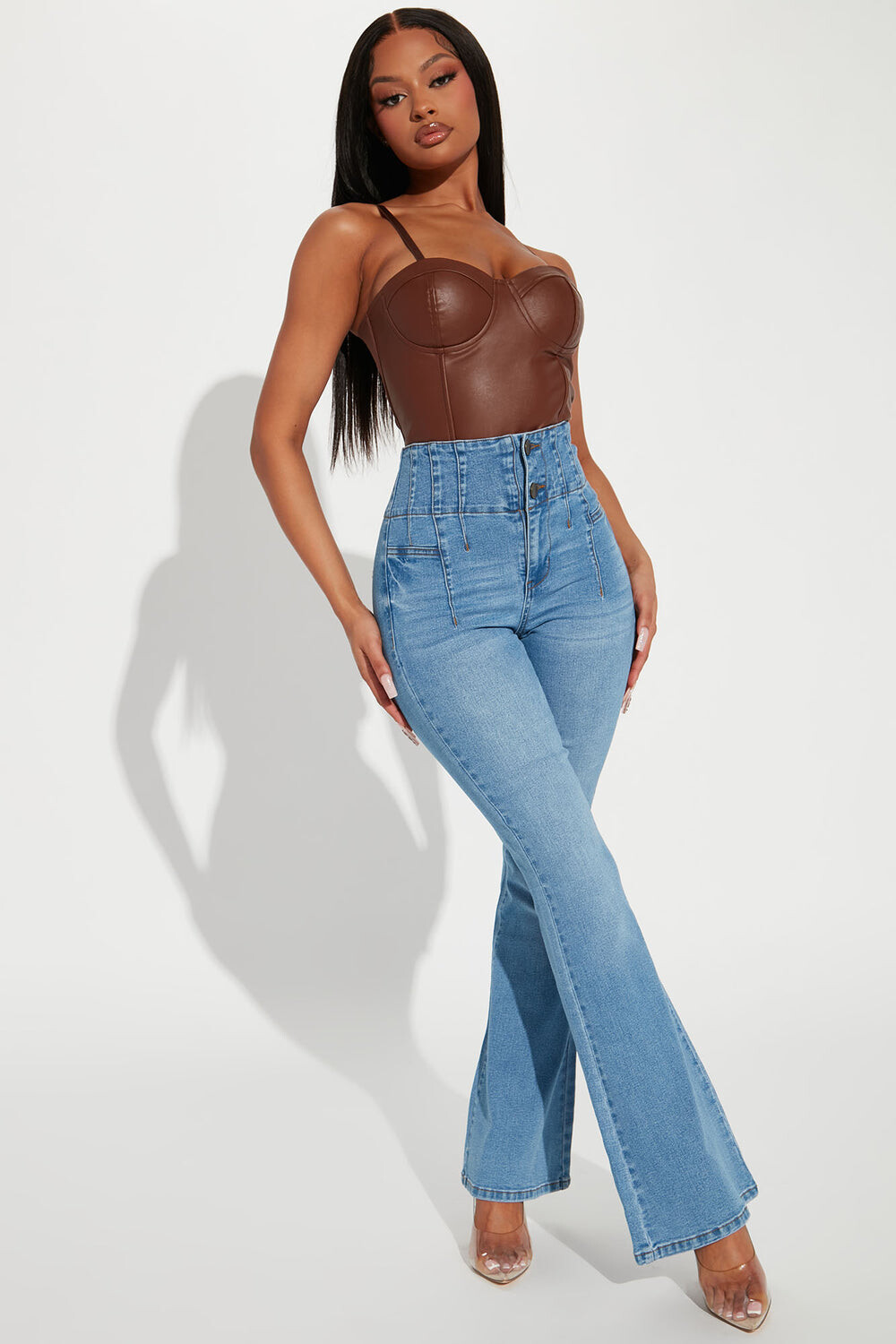 

Джинсы Fashion Nova V26622, синий