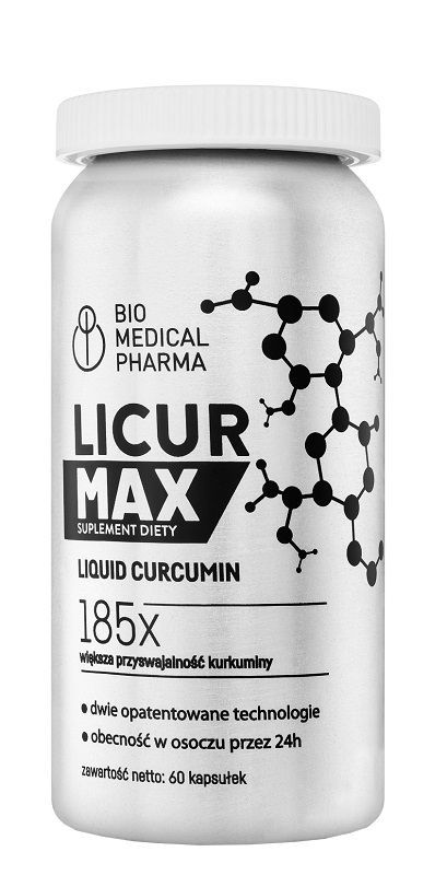 цена Bio Medical Pharma Licur Max капсулы куркумина, 60 шт.