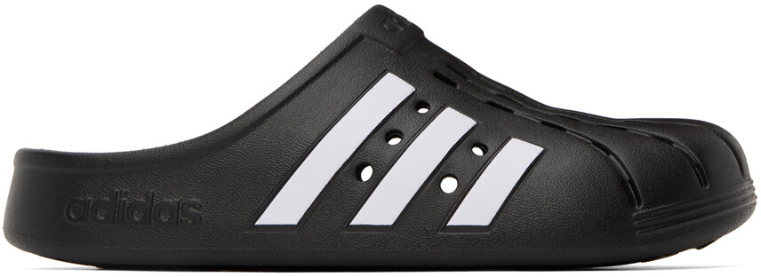 

Черные сандалии сабо Adilette adidas Originals
