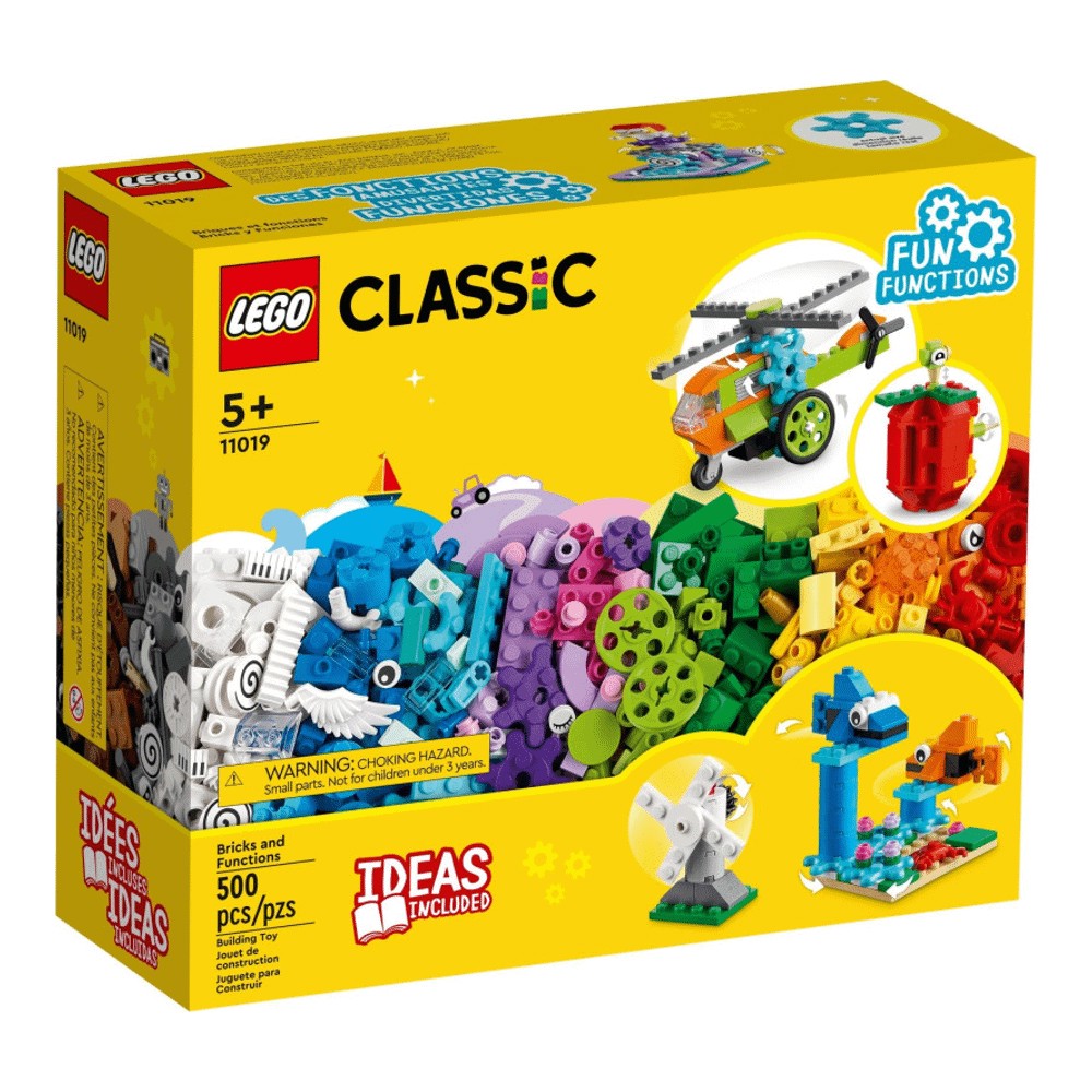 Конструктор LEGO Classic 11019 Кубики и функции конструктор lego classic кубики и домики 11008