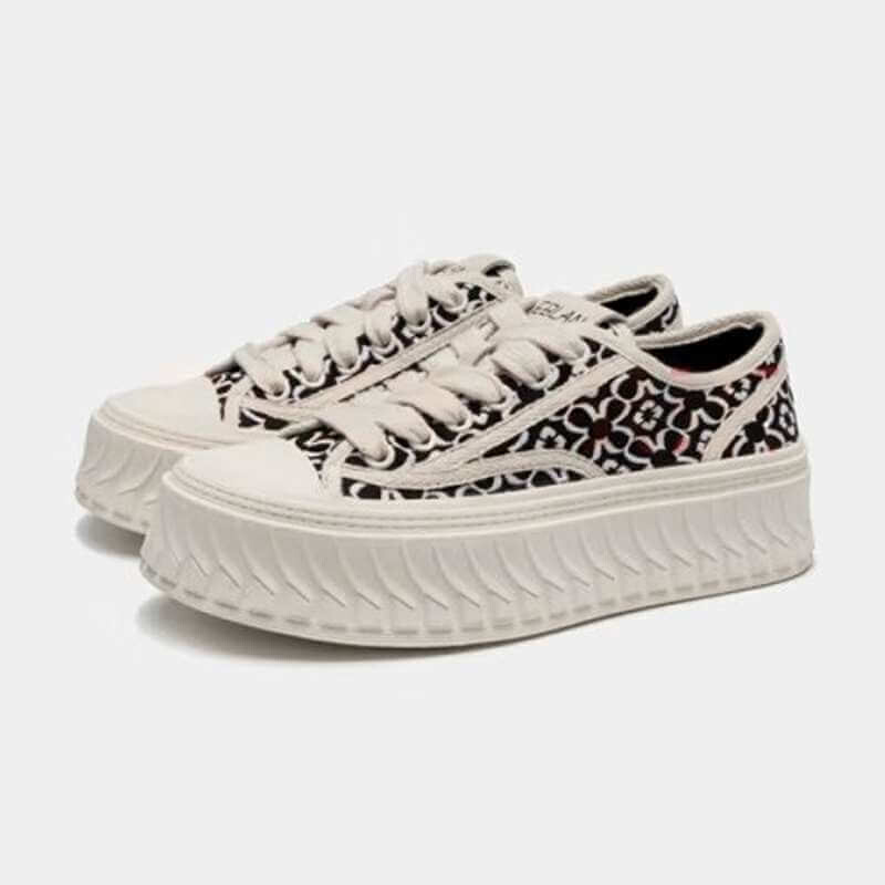 

Кеды Eblan Canvas Sport Muffin (размер 37), черный/белый