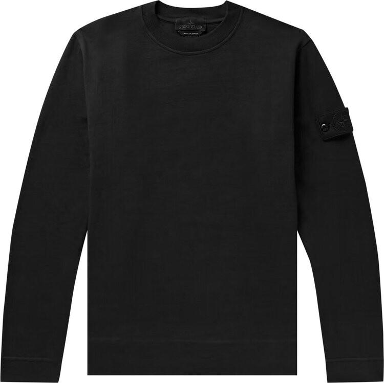 Crewneck stone island black sale