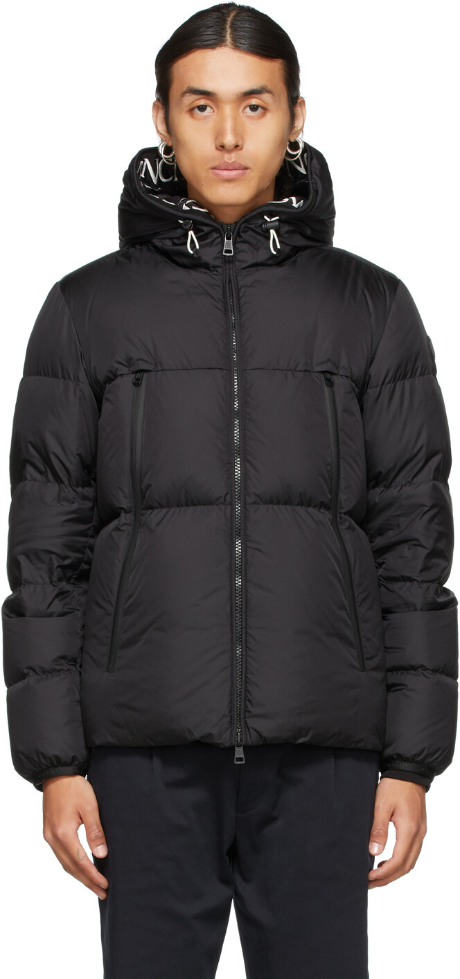 

Черная пуховая куртка Montcla Moncler, Черный