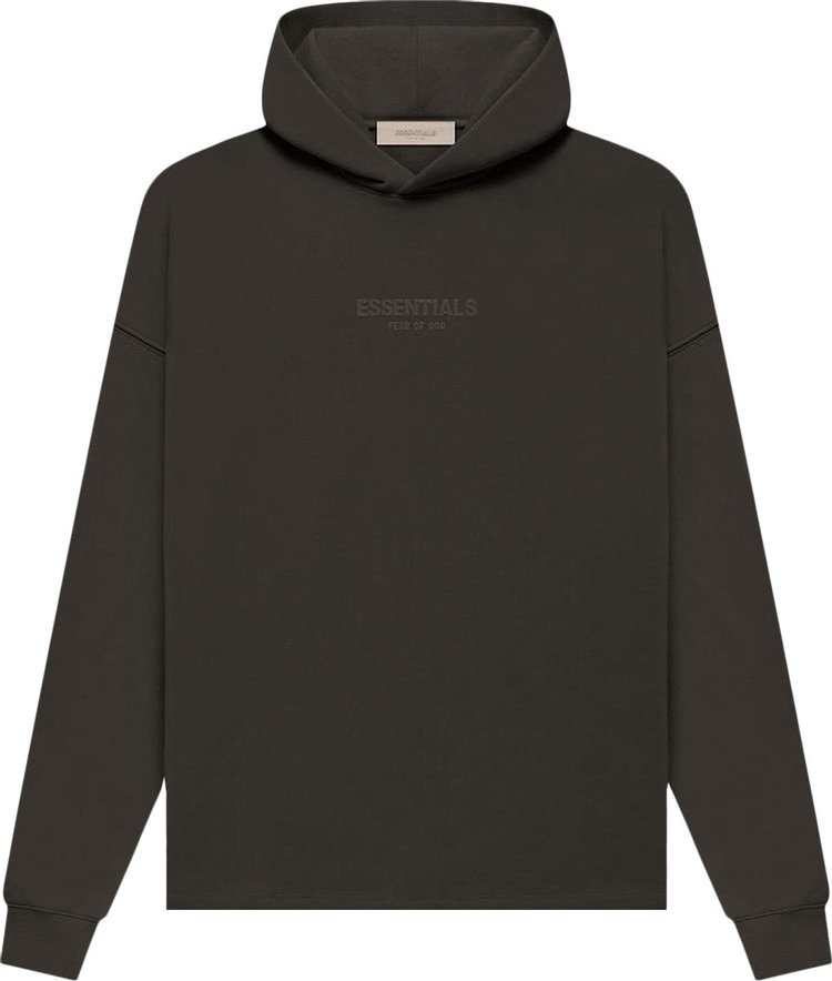 

Худи Fear of God Essentials Relaxed Hoodie 'Off Black', черный