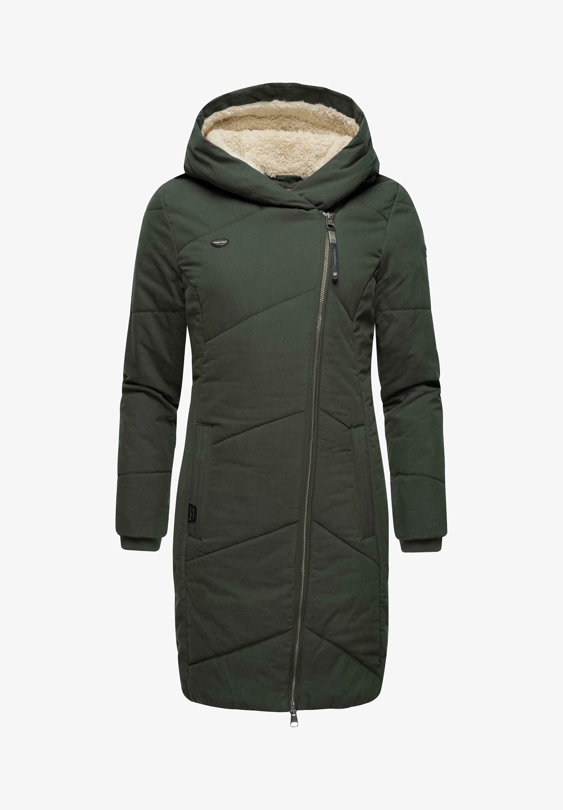 Пальто зимнее Ragwear, оливковый зимнее пальто jannisa ragwear цвет pine green
