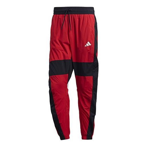 Спортивные штаны Adidas M O Shape Pant Splicing Sports Bundle Feet Pants Red, Красный