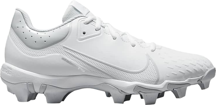 Бутсы Nike Wmns Hyperdiamond 4 Keystone 'White Wolf Grey', белый - фото