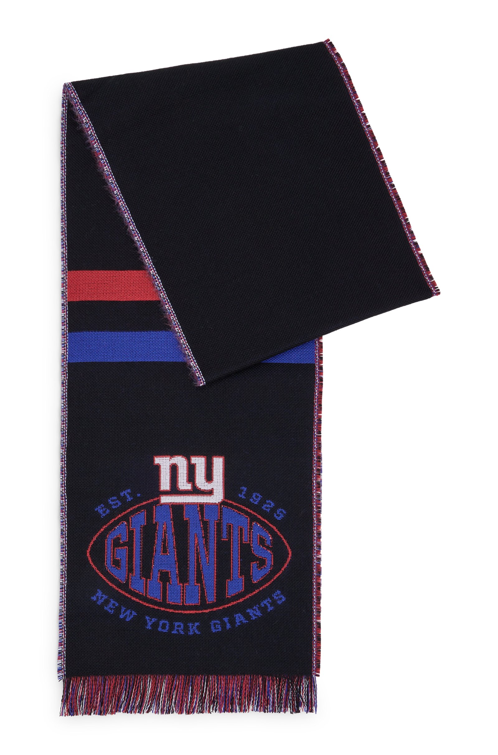 цена Шарф Boss X Nfl Logo With New York Giants Branding, черный