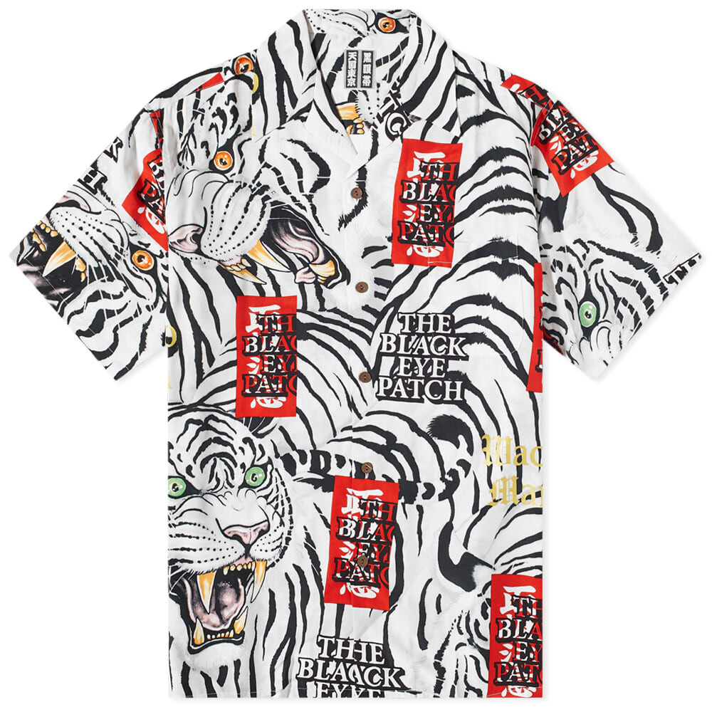 

Рубашка Wacko Maria x BlackEyePatch Short Sleeve Hawaiian Shirt