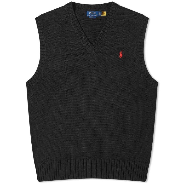 

Жилет Polo Ralph Lauren Knit, черный