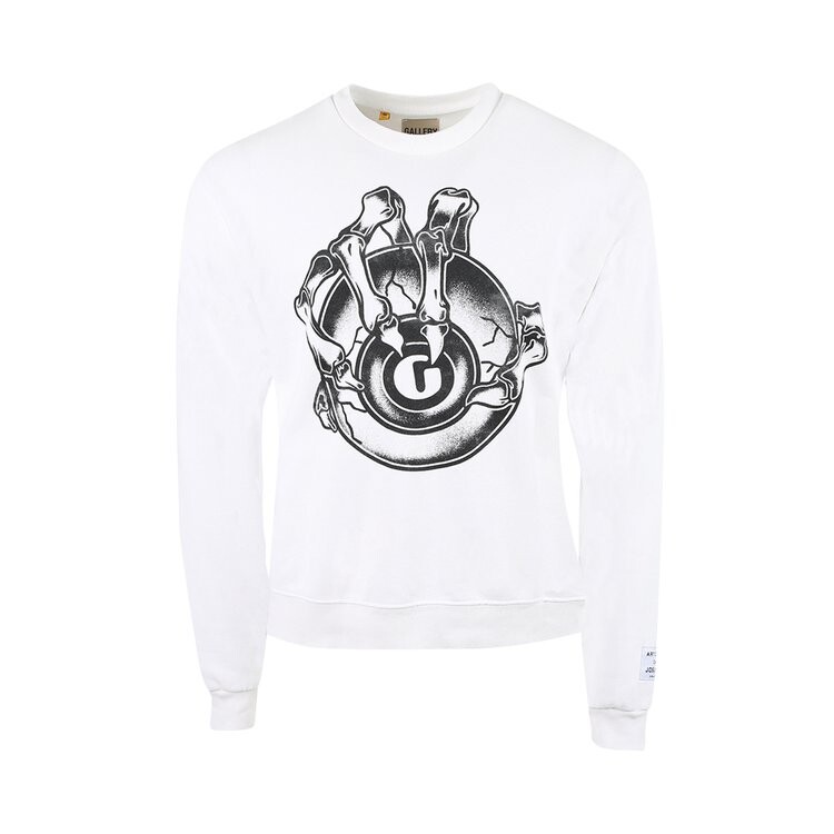 

Толстовка Gallery Dept. G Ball Crewneck 'White', белый