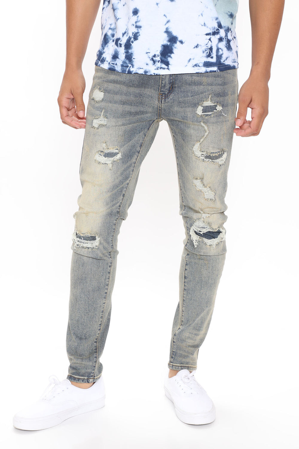 

Джинсы скинни Fashion Nova FN10J, синий