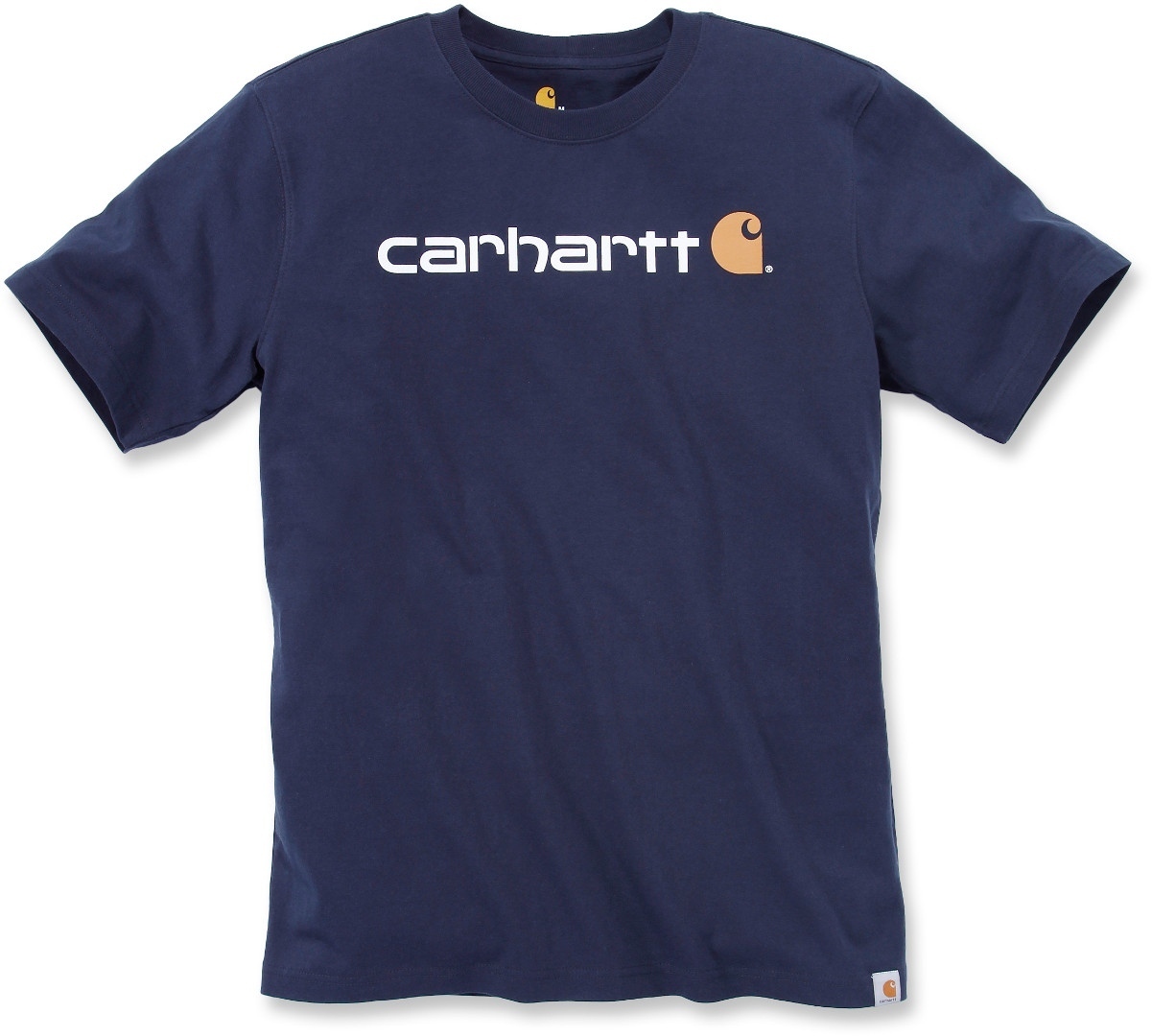 Футболка Carhartt EMEA Core Logo Workwear Short Sleeve, темно-синий
