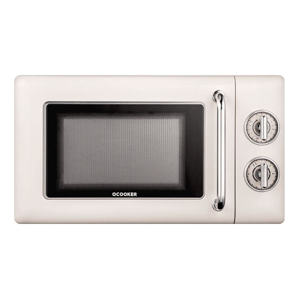 цена Микроволновая печь Xiaomi Qcooker Household Retro Microwave 20L (CN), CR-WB01B, белый