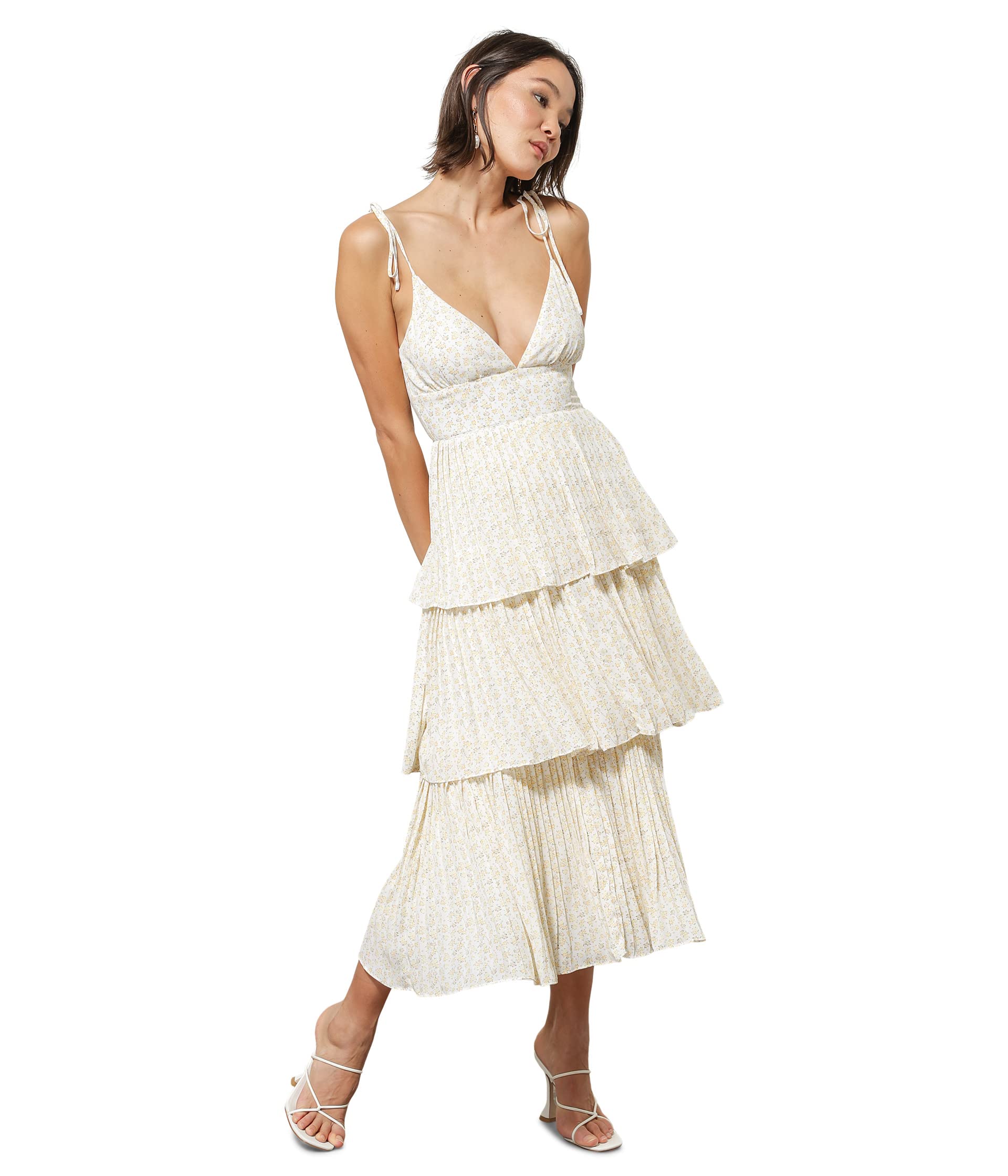 Платье line and dot, Mimi Floral Print Dress